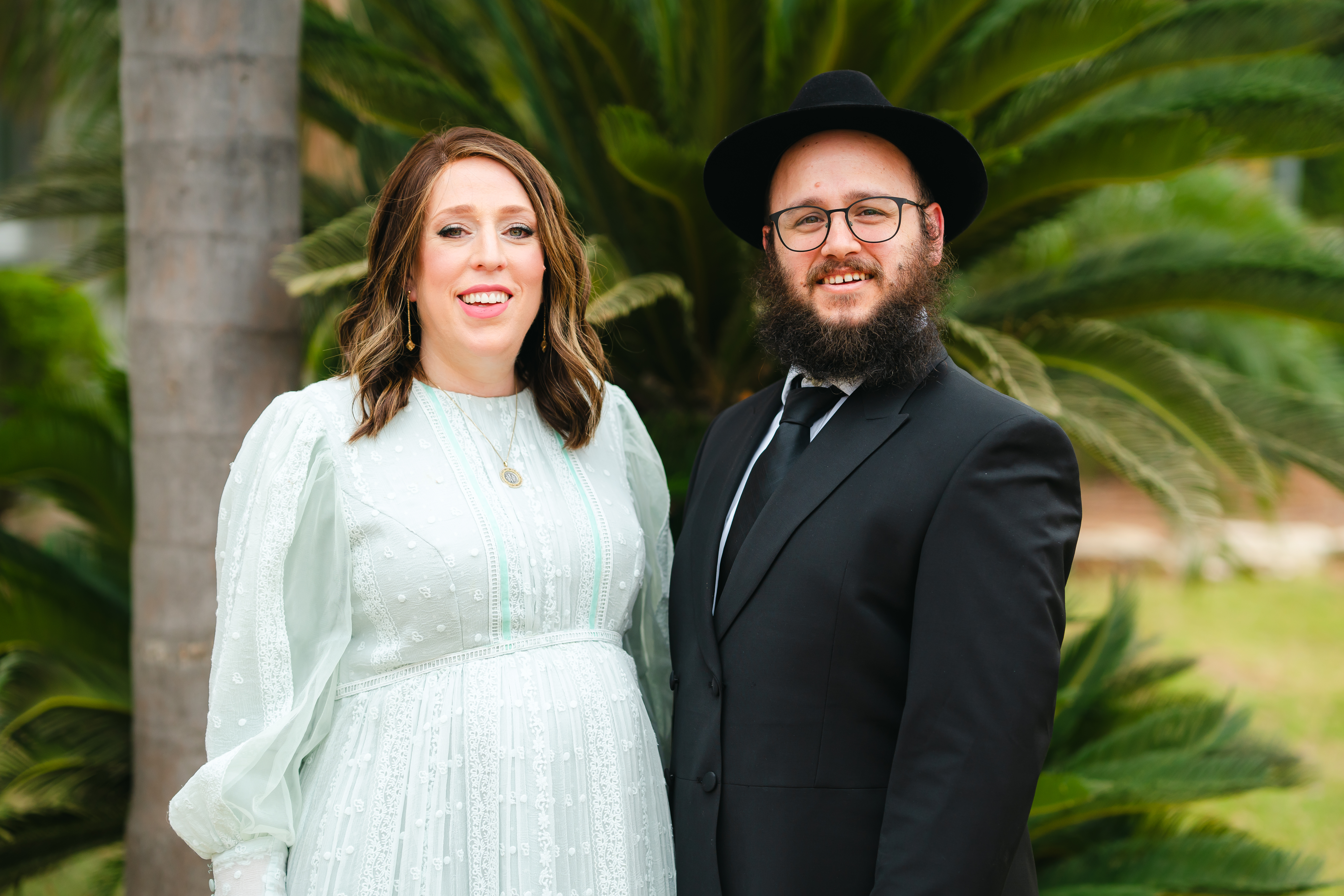 הרב שמואל והרבנית מלכי רסקין